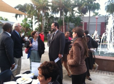 Benjamin Jealous meets leaders of PEACE