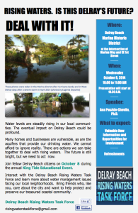 An Event to Inform Delray Beach Residents about Sea Level Rise