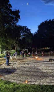 Summer Solstice Celebration in the Labyrinth