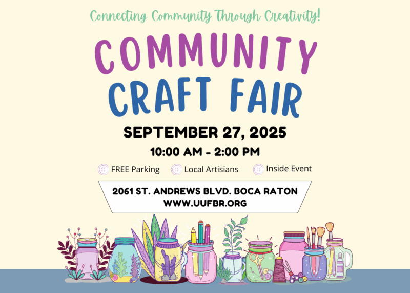 2025 Craft Fair Banner